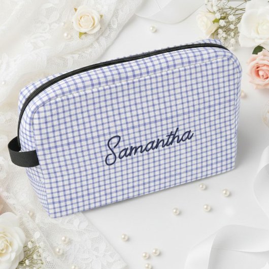Customized beauty case with initials, makeup bag ドップキット