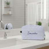 Customized beauty case with initials, makeup bag ドップキット