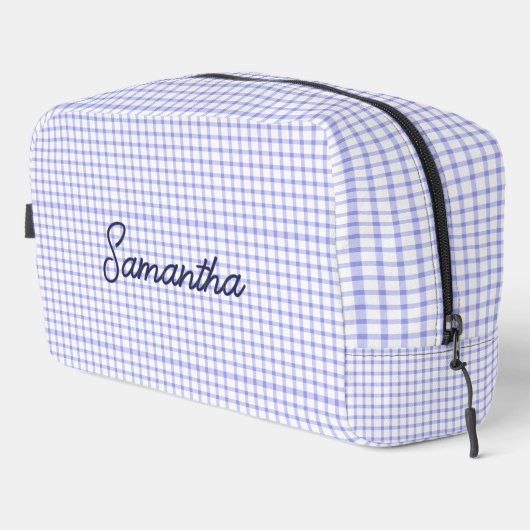 Customized beauty case with initials, makeup bag ドップキット (右コーナー)