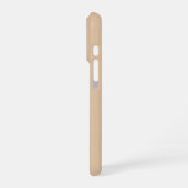 Customized Beige iPhone 16 Pro iPhoneケース (左側面)