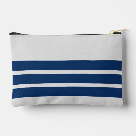 Customized canvas accessory bag - Customized strip アクセサリーポーチ (裏面)