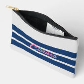 Customized canvas accessory bag - Customized strip アクセサリーポーチ (見開き)