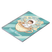 Customized Cat Notebook Journal for Student Writer ノートブック (左側)
