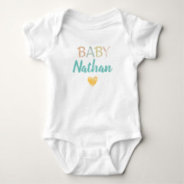 Customized Coming Soon Pregnancy Announcement Vest ベビーボディスーツ