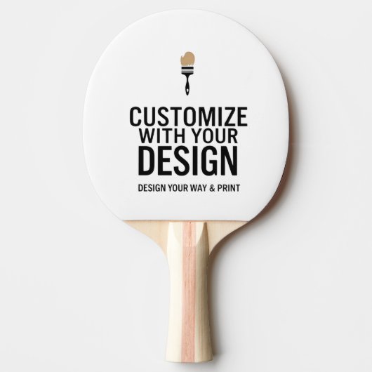 Customized Company Branded Custom Personalized 卓球ラケット (正面)