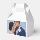 Customized Couple Wedding Photo フェイバーボックス (正面サイド)
