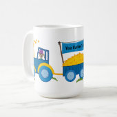 customized cup for children コーヒーマグカップ (正面左)