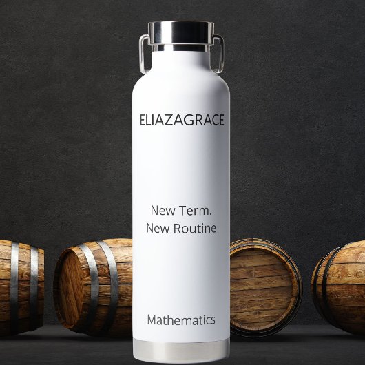 Customized DIY Classic Cute Funny Teacher Reset  ウォーターボトル