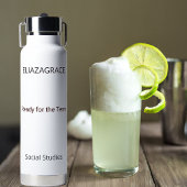 Customized Elegant Cute New Term Teacher Name Gift ウォーターボトル