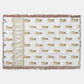 Customized German Shepherd スローブランケット (正面)