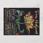 Customized Gift For Husband | Best gift for man ポストカード (正面)