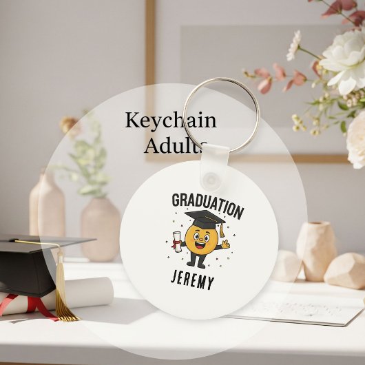 Customized Graduation Keychain - Funny Gift  キーホルダー