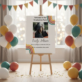 Customized Graduation Party Poster Boho ポスター