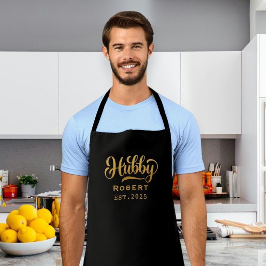 Customized Husband and Wife Aprons, Couple's Gift エプロン