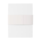 Customized Initials Blush Garden Wedding Favor 招待状ベリーバンド (裏面例)