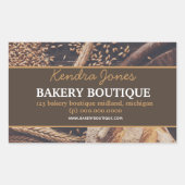 Customized Label Bakery Boutique sticker 長方形シール (正面)