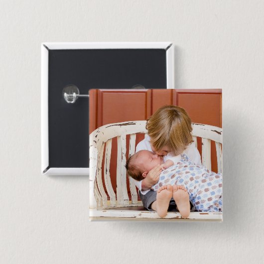 Customized Modern Photo Personalized 缶バッジ (正面&裏面)