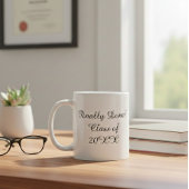 Customized mug with personalized text コーヒーマグカップ
