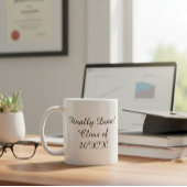 Customized mug with personalized text コーヒーマグカップ