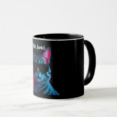 customized name cat lover mug マグカップ (正面右)