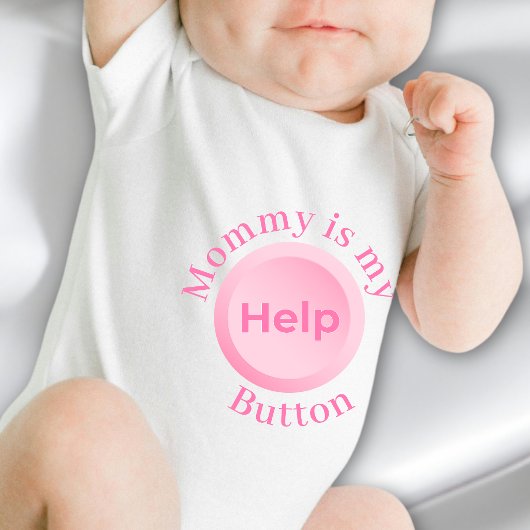 Customized Name Cute Funny Mommy Baby Shower Gift ベビーボディスーツ