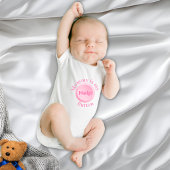 Customized Name Cute Funny Mommy Baby Shower Gift ベビーボディスーツ