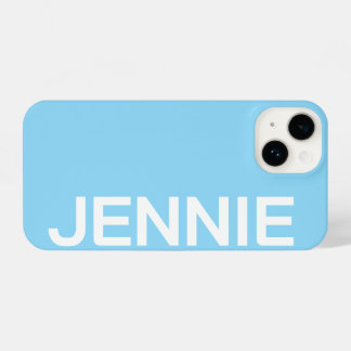 Customized Name Stylish Elegant Modern Minimal  iPhone 14ケース