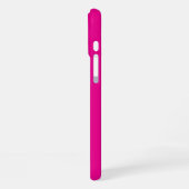 Customized Name Stylish Modern Elegant Minimalist  iPhoneケース (左側面)