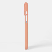 Customized Name Stylish Modern Elegant Minimalist  iPhoneケース (左側面)