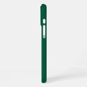 Customized Name Stylish Modern Elegant Minimalist  iPhoneケース (左側面)