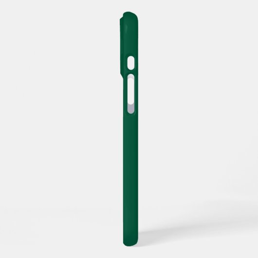 Customized Name Stylish Modern Elegant Minimalist  iPhoneケース (左側面)