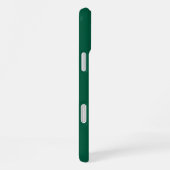 Customized Name Stylish Modern Elegant Minimalist  iPhoneケース (右側面)