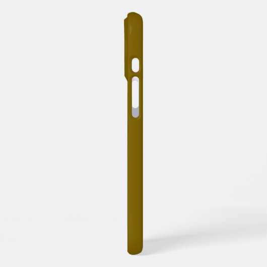 Customized Name Stylish Modern Elegant Minimalist  iPhoneケース (左側面)