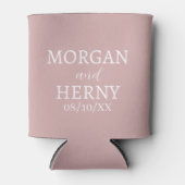 CUSTOMIZED NAME STYLISH MODERN WEDDING  缶クーラー (正面)