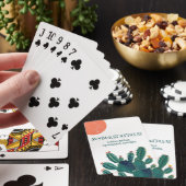 Customized Personalized Airbnb Playing Cards トランプ (インサイチュ)