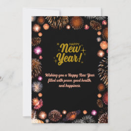 Customized & Personalized Happy New Year Greeting  シーズンカード