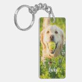 Customized Pet Memorial Keychain  キーホルダー (正面左)