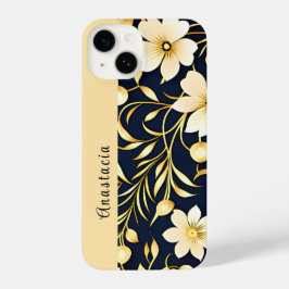Customized Phone Case Floral Design iPhone 14ケース