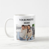 Customized photo mug for dad, personalized photo  コーヒーマグカップ (左)