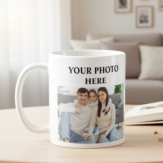 Customized photo mug for dad, personalized photo  コーヒーマグカップ