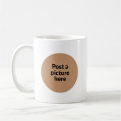 Customized Photo Mug – Personal Gift コーヒーマグカップ (左)