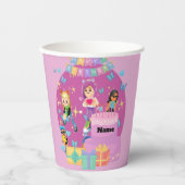 Customized PKXD Style Happy Birthday  紙コップ (正面)