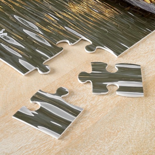 Customized Puzzle Linderhof Palace, Germany ジグソーパズル (側面)