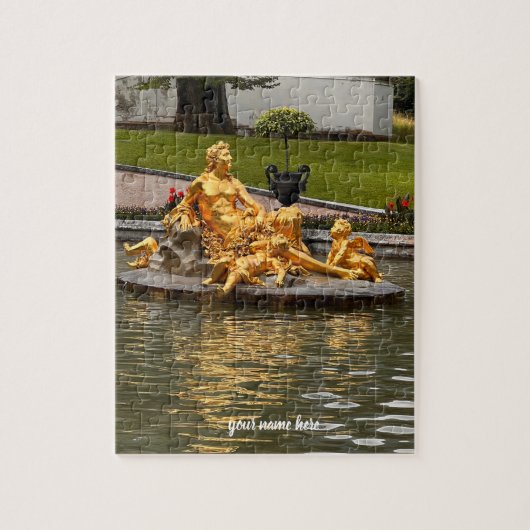 Customized Puzzle Linderhof Palace, Germany ジグソーパズル (縦)