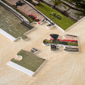 customized Puzzle of Linderhof Palace, Germany ジグソーパズル (側面)
