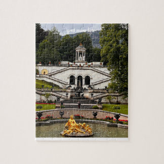 customized Puzzle of Linderhof Palace, Germany ジグソーパズル