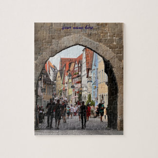 Customized Puzzle of Rothenburg, Germany ジグソーパズル