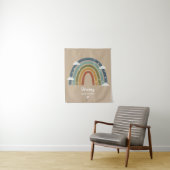 Customized Rainbow Rug with Name – Room Decor タペストリー (インサイチュ)
