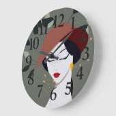 Customized wall clock for home ラージ壁時計 (傾斜)