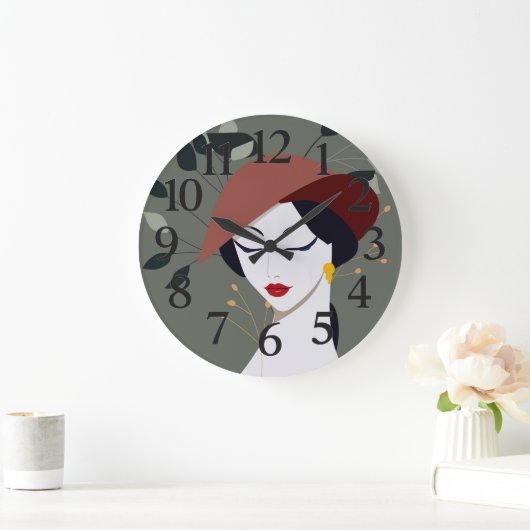 Customized wall clock for home ラージ壁時計 (ホーム)